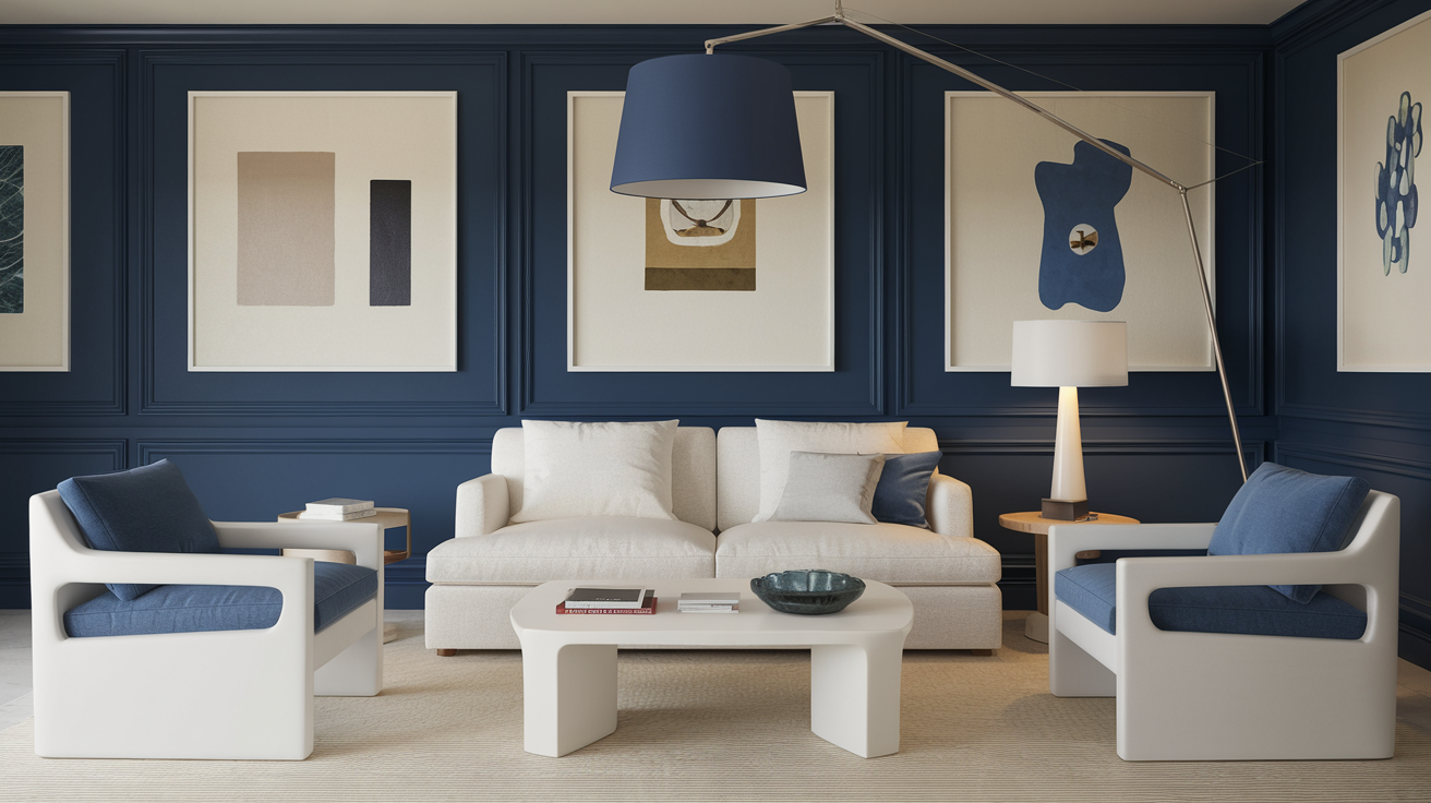 Accent walls for home decor featuring a stylish textured design.